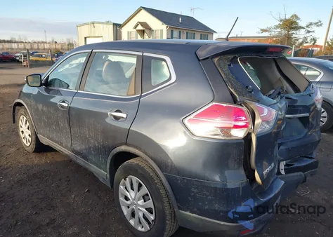 2015 Nissan Rogue S from USA, damaged, VIN KNMAT2MT1FP539190